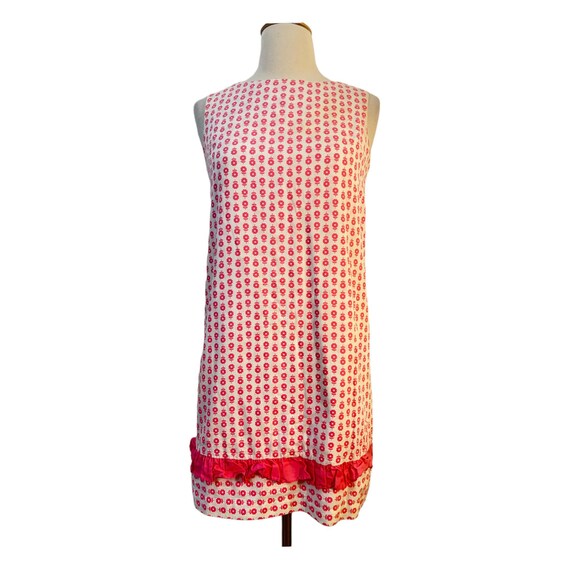 1960’s Mod Pink Reversable Mini Dress, Shift Dres… - image 6