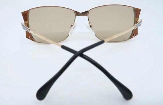 Sharp Vintage Silhouette Sunglasses, Mod 6110, Ma… - image 5