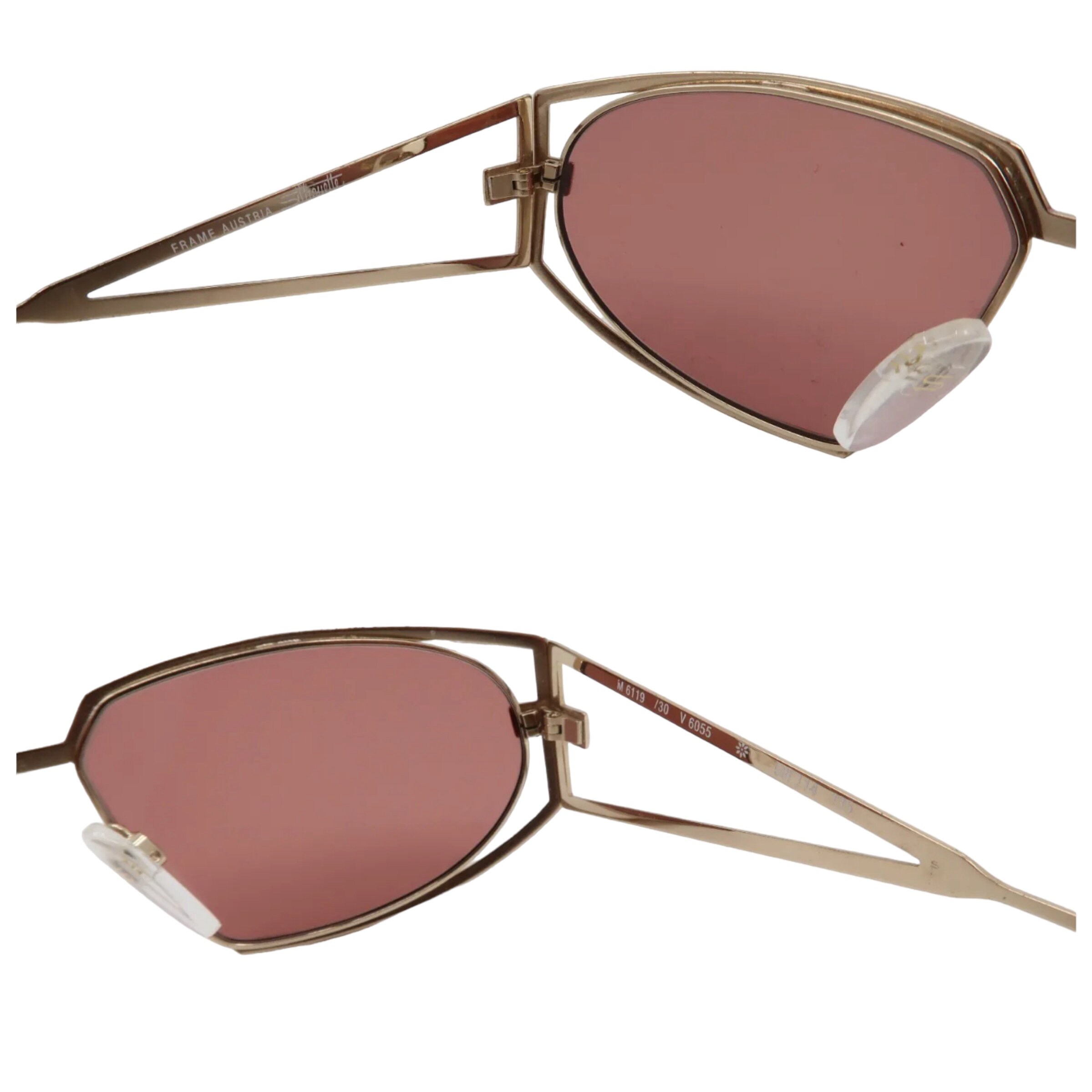 Vintage 1970s Silhouette Sunglasses,  Mod. 6119, Made in Austria Vintage 70s Silhouette Sunglasses Mod 70 - Medium - Made in  main image 2