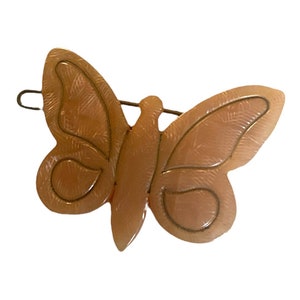 1980’s Laurent Olivier Butterfly Barrette, Made in France, Deadstock