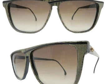 1980’s‎ Marcolin Italian Sunglasses, Model DOMINA Asymmetrical, Italy 1980 main image 3