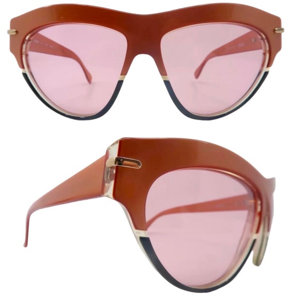 Colorblock Gem Vintage 1980s mod colorblock - Gem