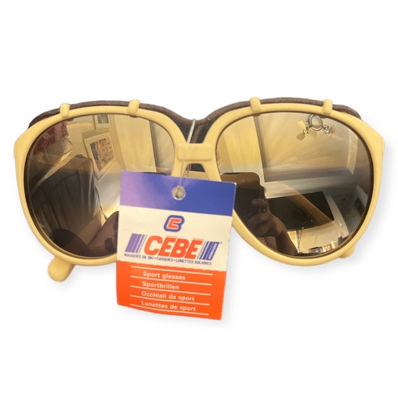 Cebe France Vintage Sports Sunglasses with Mirrore