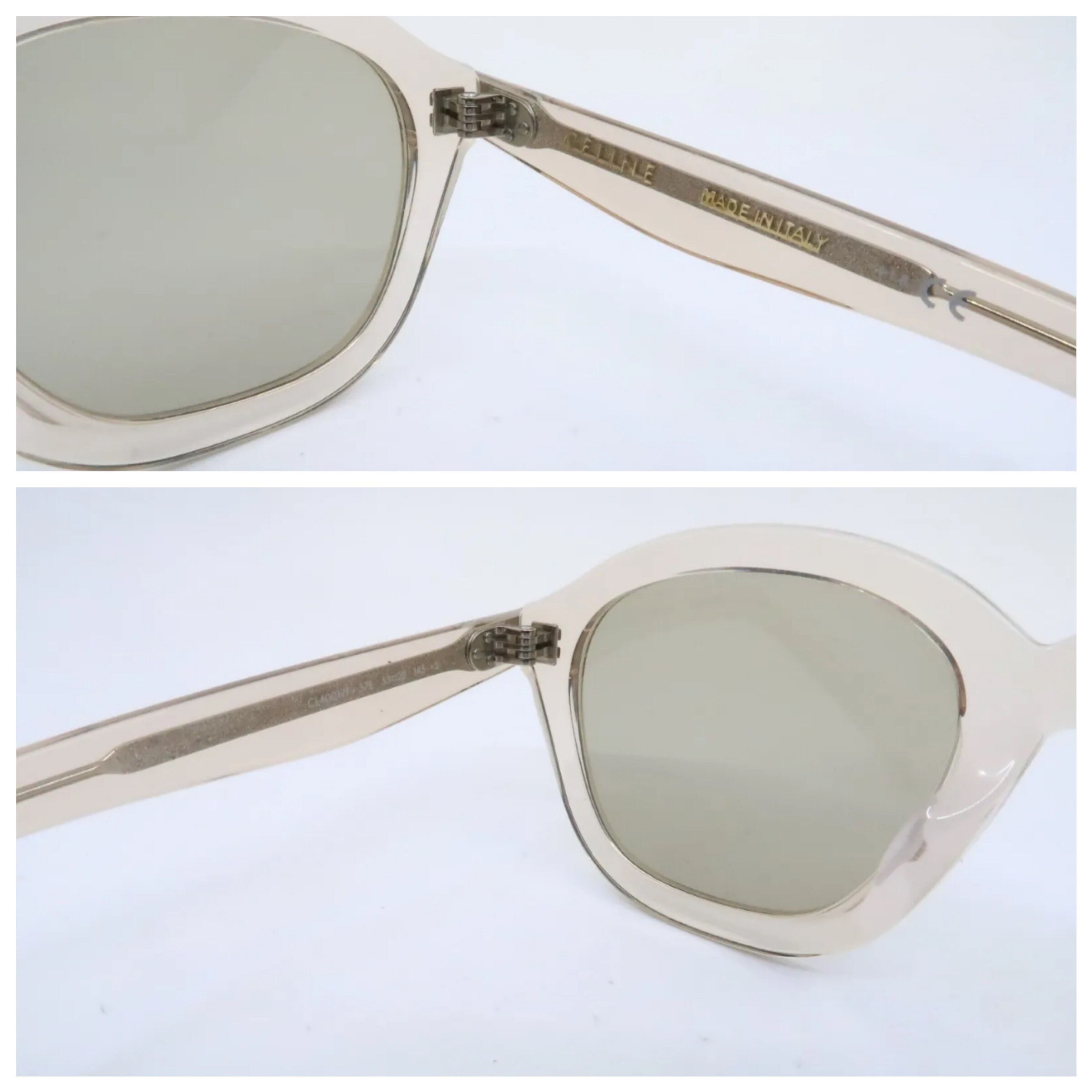 Celine - Authenticated Sunglasses - Plastic Blue Plain for Women, Never Worn