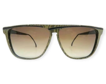 1980’s‎ Marcolin Italian Sunglasses, Model DOMINA Asymmetrical, Italy 1980 main image 2
