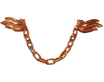 Gorgeous 1950’s Goldtone Sweater Clip, Deadstock, 6.5”