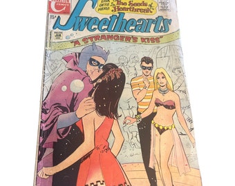 Vintage Sweethearts Comic #114 A Strangers Kiss Charlton Comics