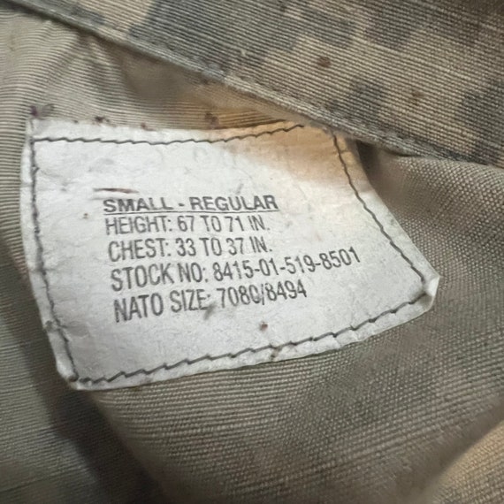 Vintage Unisex Lightweight Army Jacket, Small, Un… - image 6