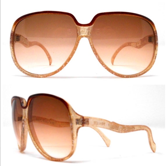 Vintage 1970’s Oversized Sunglasses France, French
