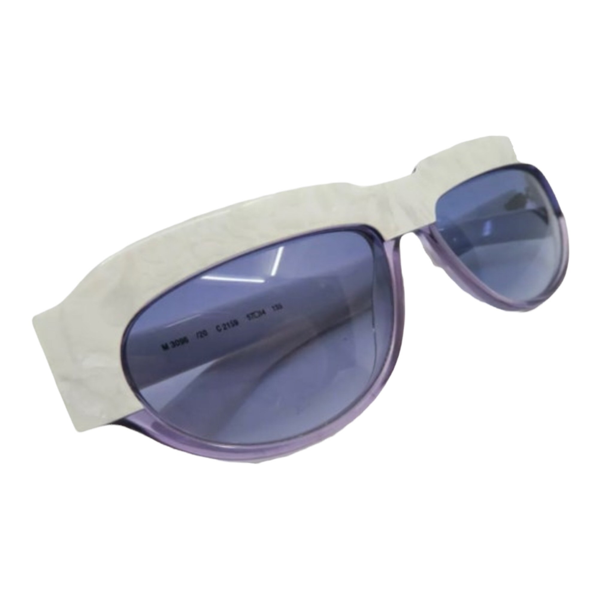 1980’s Silhouette Angular Sunglasses, Colorblock Purple white, Mod 3096, Austria Purple 1980s Vintage Sunglasses for sale | eBay main image 4