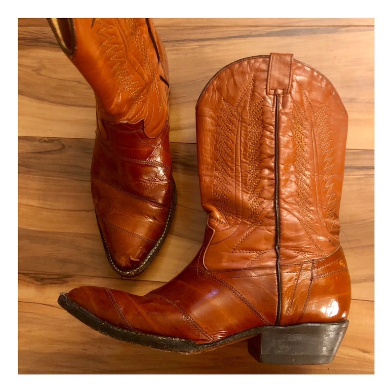 7 Vintage Cowboy Western Boots by Jar Boots