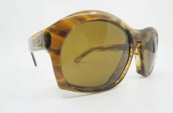 Vintage 1970’s CEMO Sunglasses, Keyhole bridge, M… - image 4