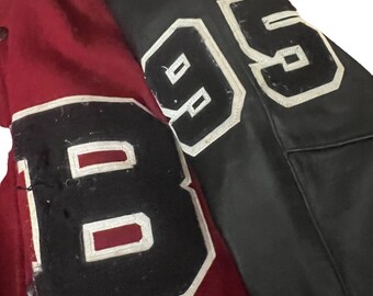 Veste Letterman 1995 – Taille S – Style Cheerleader Américain Vintage