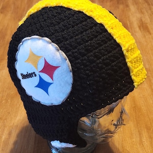 Czapka inspirowana kaskiem Pittsburg Steelers