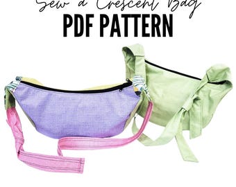 Crescent Sewing Pattern PDF - Digital Download