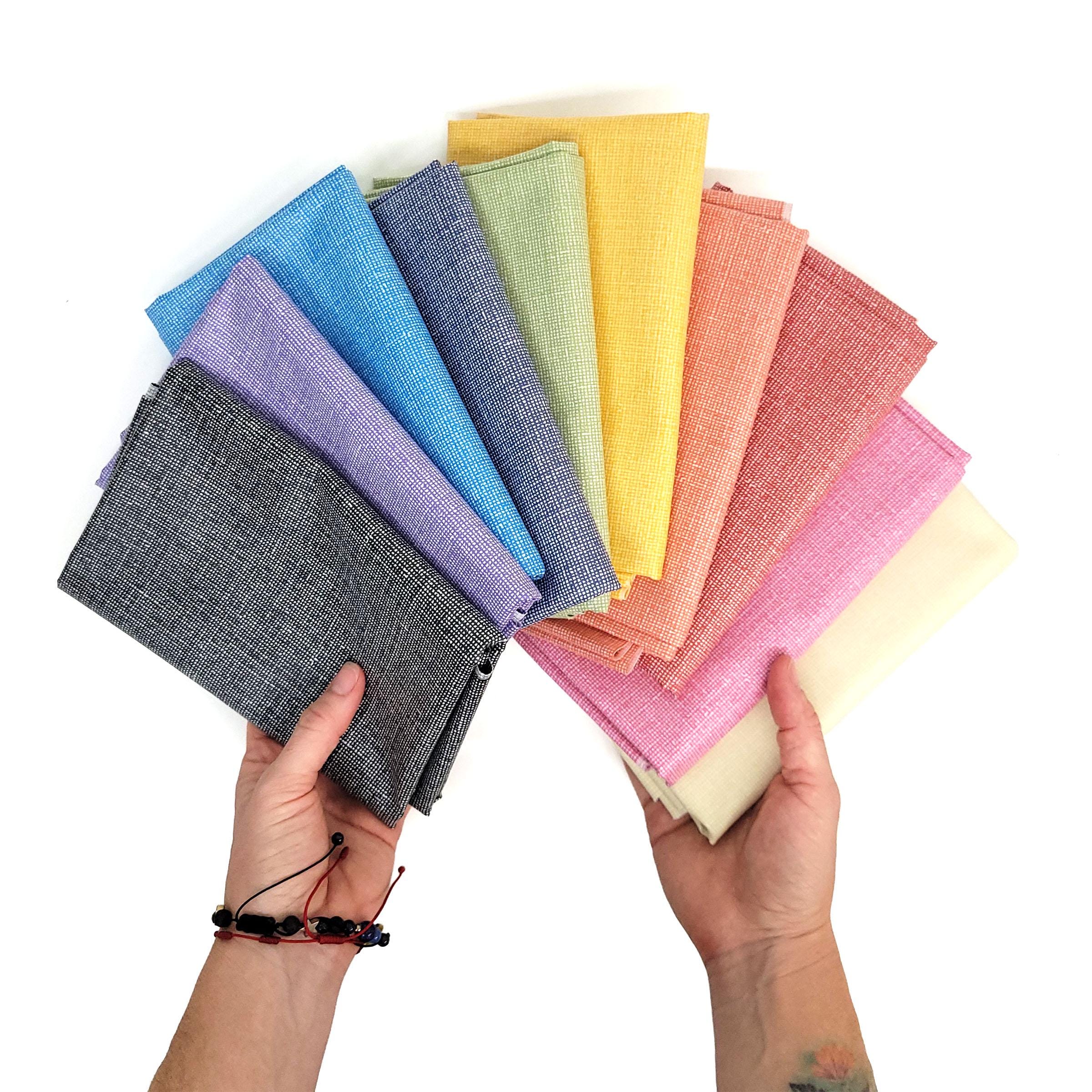 LAMINATED Cotton » Solids | Oil Cloth By The 1/2 Yard | Yardage | Eco-Friendly Fabric | Blue, White, Green, Purple, Grey, Red, Black, Yellow