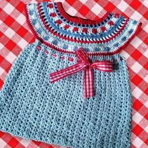 Crochet Tutorial Baby Dress image 2