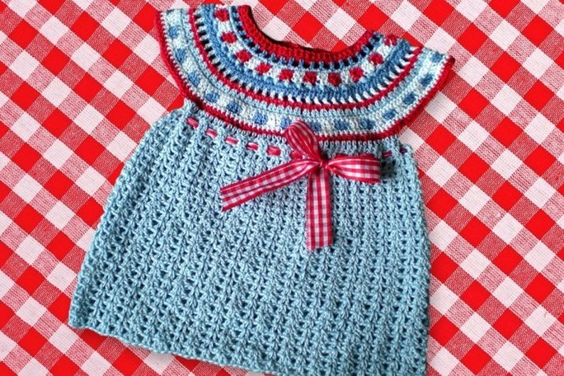 Crochet Tutorial Baby Dress image 2