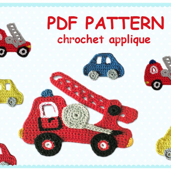 Pattern Crochet Appliques