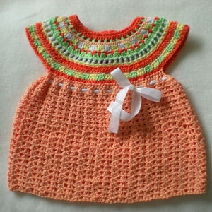 Crochet Tutorial Baby Dress image 3