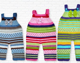 Knitting Tutorial Baby Pants in 3 Sizes
