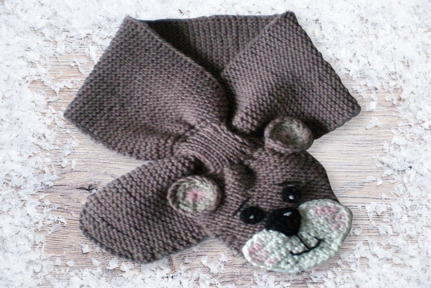 Knitting Tutorial Baby and Toddler Scarf Pattern Etsy