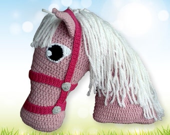 Horse Pillow Crochet Pattern