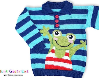 Knitting Pattern, Baby sweater, for Babies and Toddlers