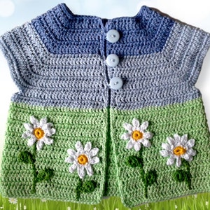Crochet Tutorial Sweater Vest image 1