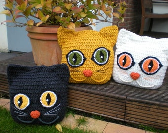 Pillow Cat Crochet Pattern