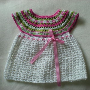 Crochet Tutorial Baby Dress image 4