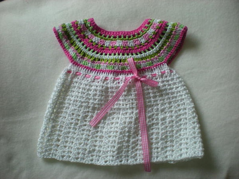 Crochet Tutorial Baby Dress image 4