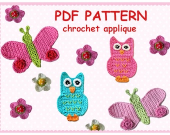 Pattern Chrochet Appliques