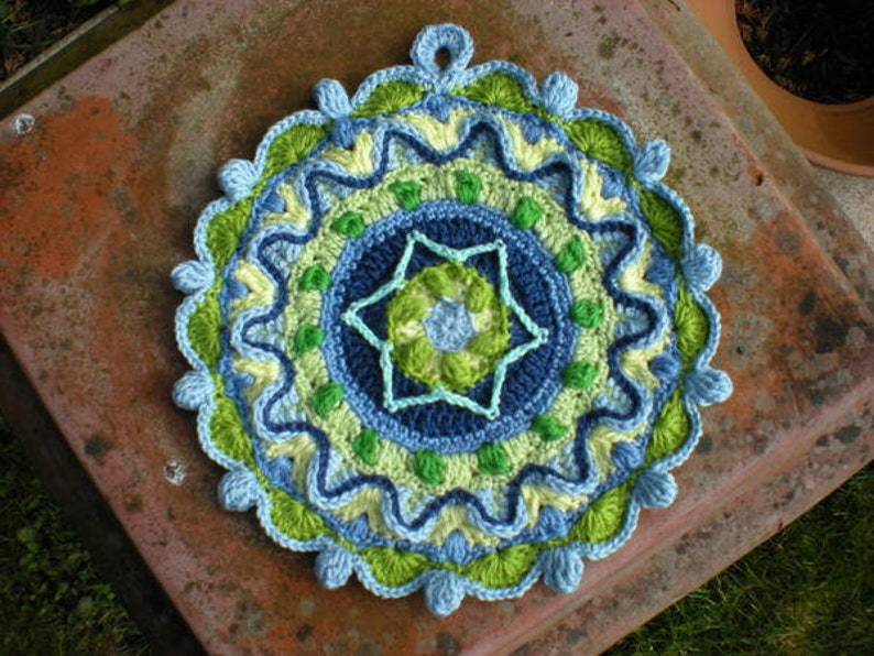 potholder crochet pattern
