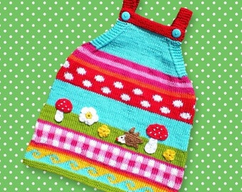 Vestido de bebé - Patrón de tejido