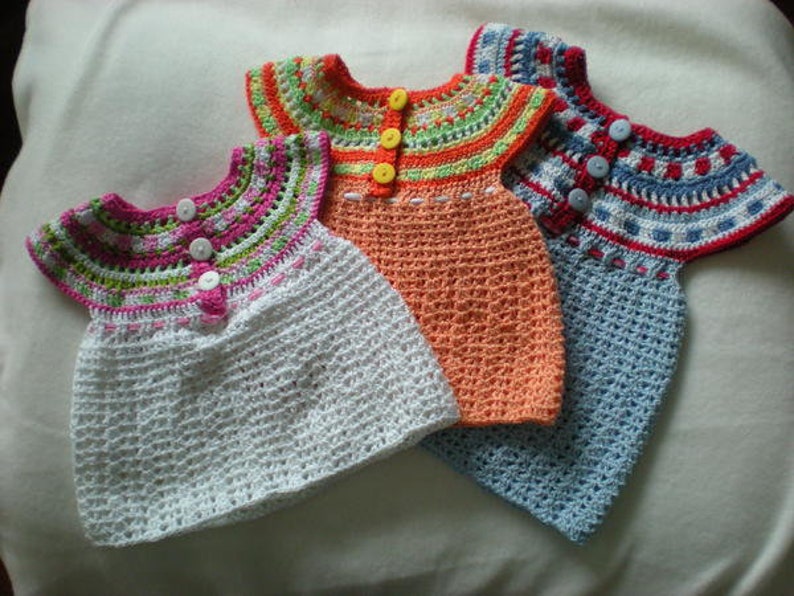 Crochet Tutorial Baby Dress image 5