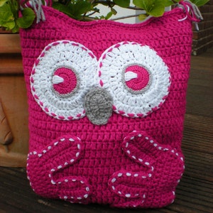 Owl Pillow Cushion Crochet Pattern image 2