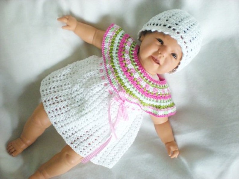 Crochet Tutorial Baby Dress image 1