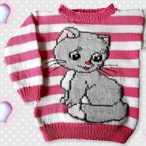 Knitting Pattern, Baby sweater, für Babies and Toddlers