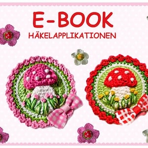 Tutorial Crochet Toadstool Button