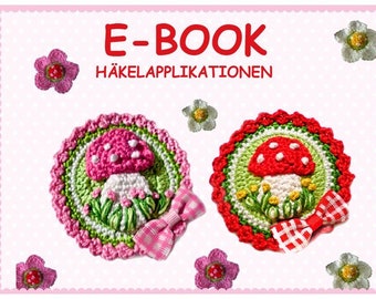 Tutorial Crochet Toadstool Button