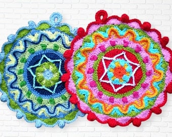 potholder crochet pattern