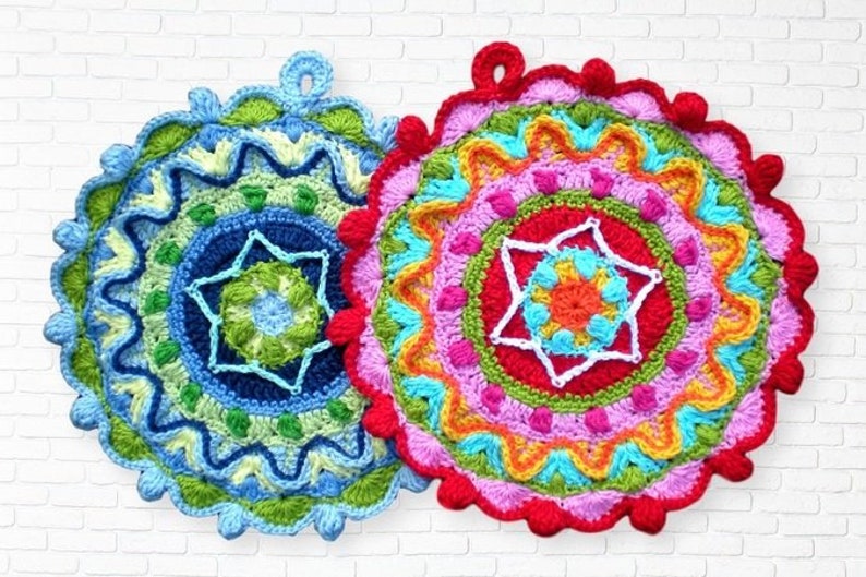 potholder crochet pattern