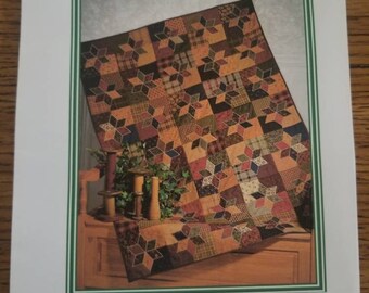 Prairie Stars Quilt Pattern. Chickadee Hollow Desgins Pattern Sale!