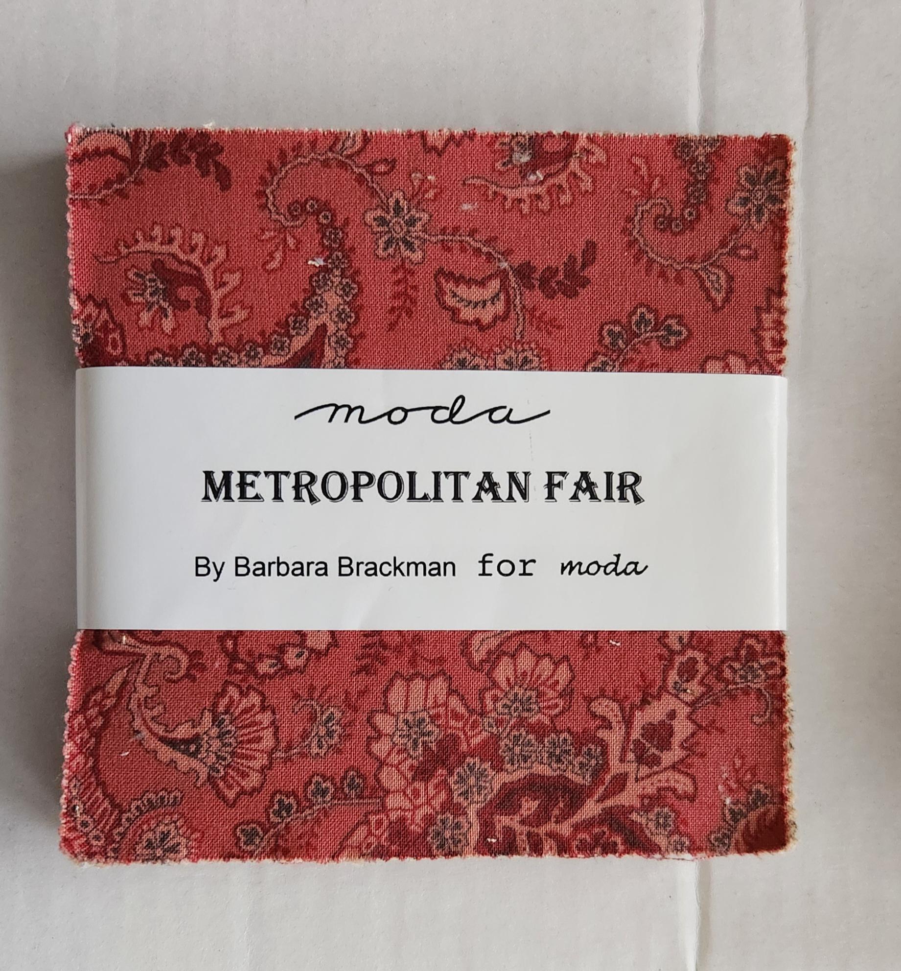 Précommande : Morris Muse Charm Pack par Barbara Brackman pour Moda - Mars 2026