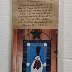 BRR! Snowman Quilt Pattern Joined at the Hip Pattern Winter Sale
