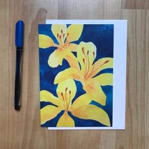 Tiger Lilies Greeting Cards