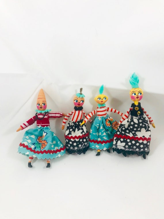fruit head dolls