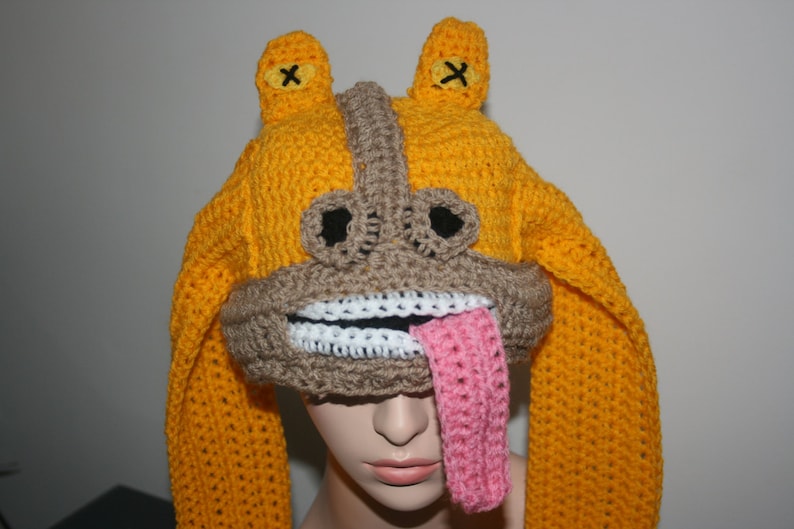 Jar Jar Binks Star Wars 'inspired' Crochet Beanie Hat Etsy