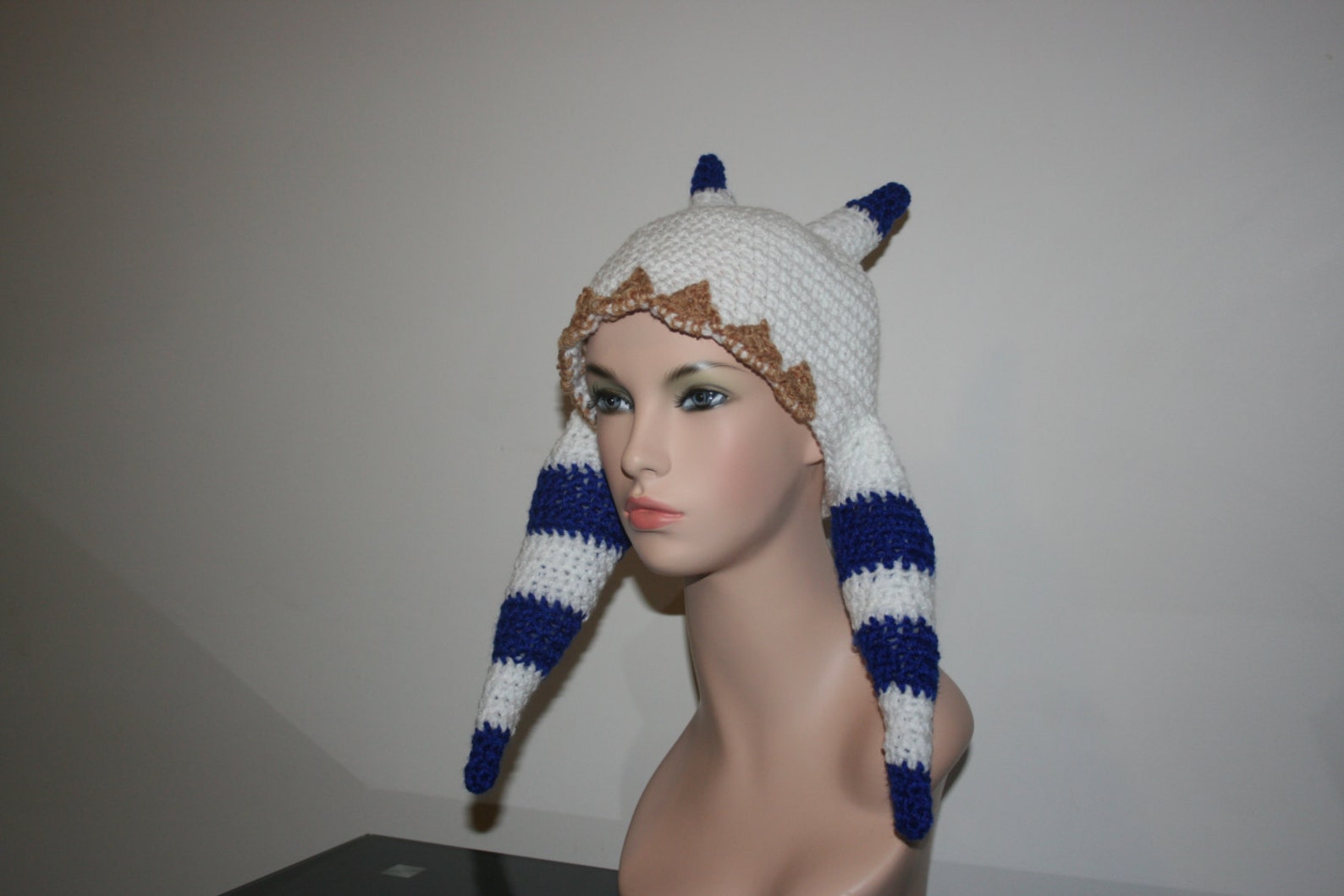 Star Wars Ahsoka Tano Alien 'inspired' Crochet Hat.togruta. Alien